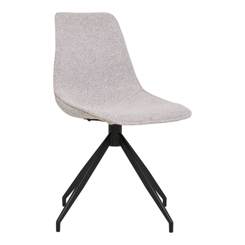 Židle Monaco swivel beige boucle/black