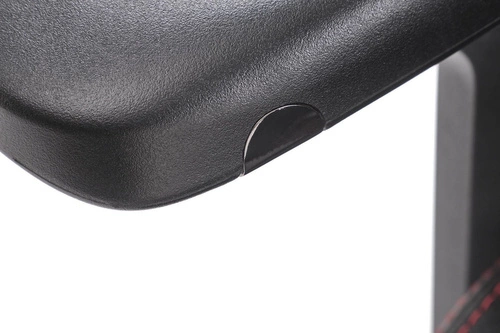 Herní křeslo Zargor černé ergonomické kožené otočné s podhlavníkem k psacímu stolu