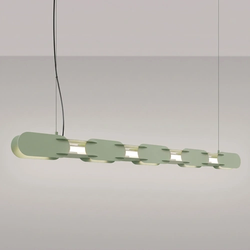 Závěsné LED svítidlo CHAIN 158 šalvějové moderní nad kuchyňský ostrůvek