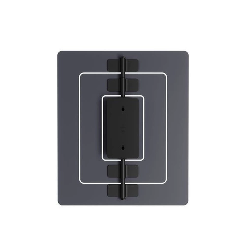 Obdélníkové bezrámové zrcadlo Echo Umbra moderní do koupelny a předsíně 64x54 cm