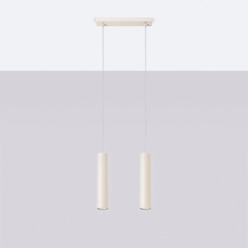 Visící lampa LAGOS 2 béžová