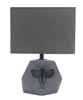 Animi stolní lampa skříňová lampa 1x40W E14 tmavě šedá