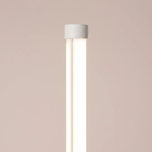 TRANG bílá LED stojací lampa do obývacího pokoje moderní 3000K