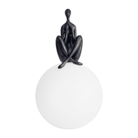 Stolní lampa WOMAN-3 černá 35 cm