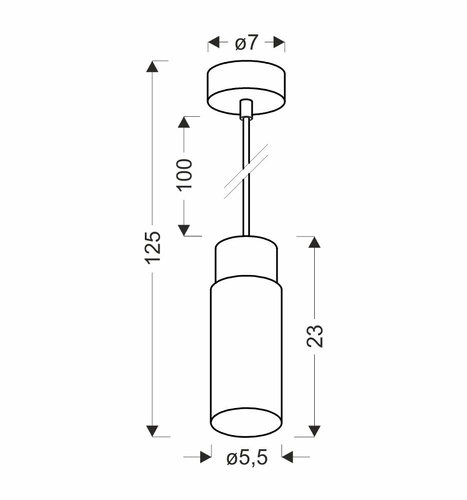 Závěsná lampa Claro bílá 1x15W GU10 bílá+dřevěný difuzor