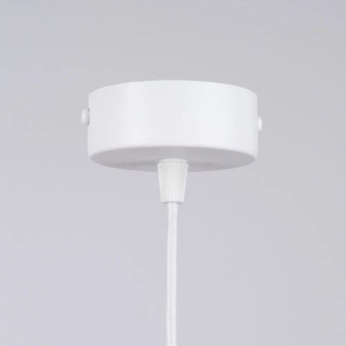 Závěsné svítidlo BRINA bílá moderní do obýváku a jídelny ocelové rozptýlené světlo