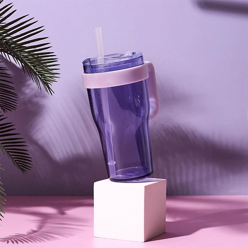 Termo hrnek Mini Miami Intesi fialový 600 ml moderní na nápoje na cesty