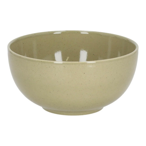 Keramická miska na salát Gomera Intesi 21 cm zelená kulatá do kuchyně vhodná do myčky