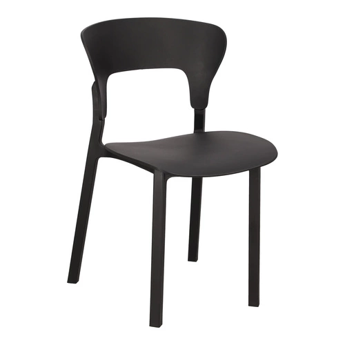 Sada 4 černých židlí Kabru