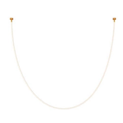 Stropní LED svítidlo SNAKE zlaté 300 cm moderní do obýváku kuchyně a jídelny