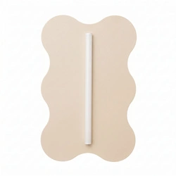 Nástěnné svítidlo KLOVER béžové moderní LED do obývacího pokoje 66 cm