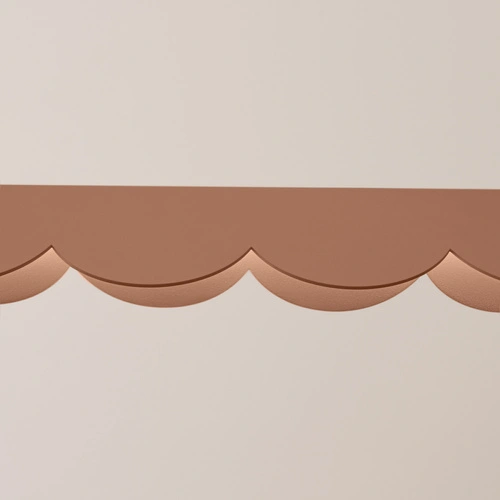 Závěsné svítidlo BISCUIT mocca LED nad stůl moderní 131 cm