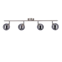 Moderní stropní svítidlo Rodia čtyřbodové skleněné saténové do obýváku a ložnice