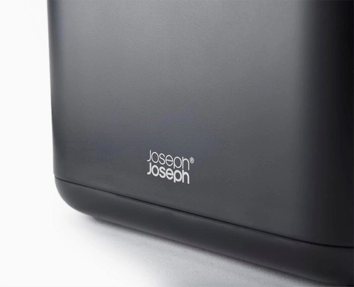 Joseph Joseph EasyStore černý organizér na zubní kartáčky do koupelny, velký, moderní