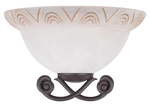 Stropní svítidlo bílé skleněné klasické CANDELLUX 130 do obýváku kuchyně ložnice 30 cm