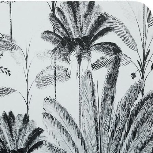 Diatomitová podložka 45x75 cm bílé palmy