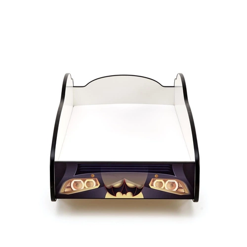 Dětská postel Batman Car šedá