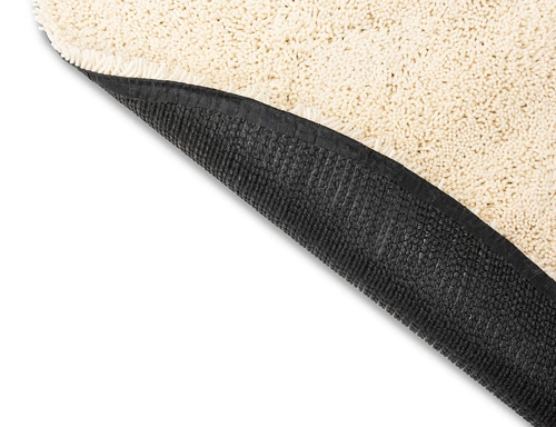 Vlněný měkký koberec shaggy do obýváku Shaggy Gravel Woolwhite 250x350 moderní