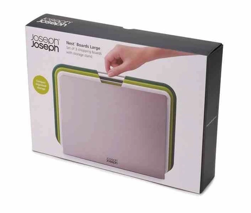 Sada 3 desek L Nest, zelená JJ