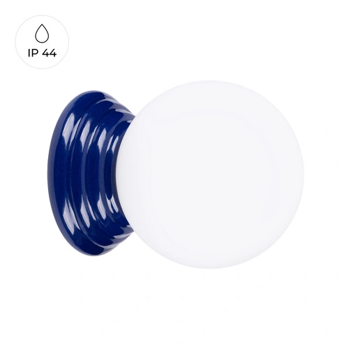 Nástěnné svítidlo ZORI ultramarínové IP44 moderní do koupelny a chodby