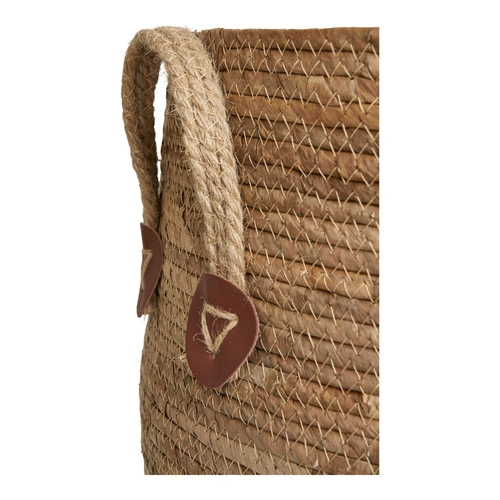 Sada 2 dekorativních košů Aosta House Nordic boho z banánových listů