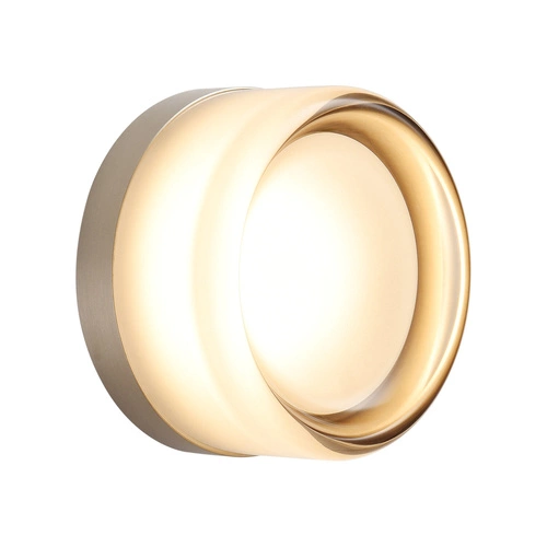 LED stropní svítidlo CANDY kulaté transparentní moderní do obýváku a ložnice 13,5 cm