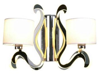 Nástěnné svítidlo Ambrosia 1 2x40W E14 + 12,3W LED chrom