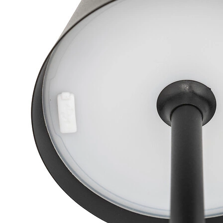 LED noční lampa Cody Atmosphera černá moderní dotyková na zahradu terasu IP44 USB
