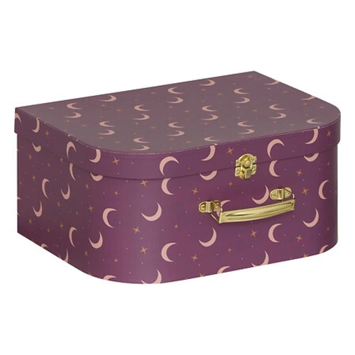 Sada 3 barevných dekoračních krabic Bella z kartonu do dětského pokoje