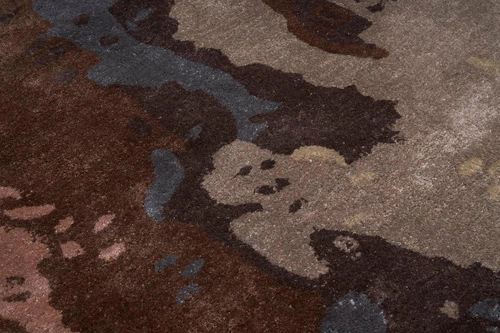 Moderní koberec Alsana Purple 160x230 ručně tkaný do obýváku a ložnice Carpet Decor