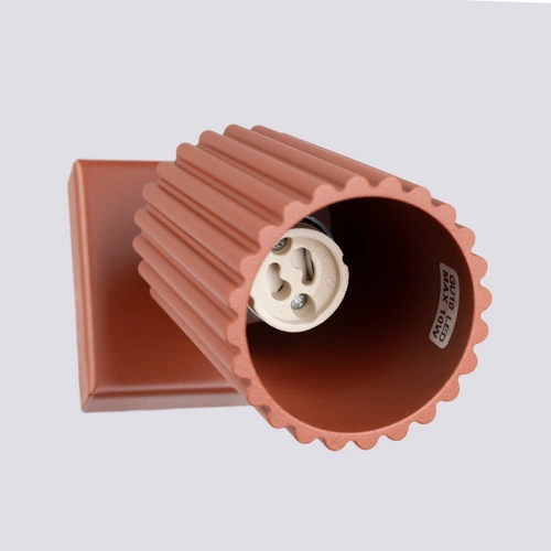 Nástěnné svítidlo Karbon červené moderní otočné glamour do obýváku a ložnice SOLLUX LIGHTING