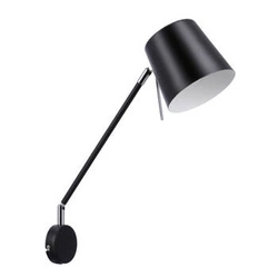 Nástěnná lampa Killy 1x40W E27 matná černá