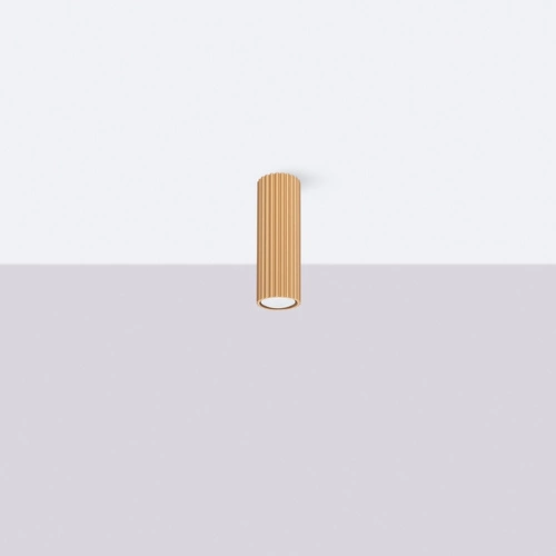 Stropní svítidlo KARBON 20 zlaté glamour minimalistické do obýváku a ložnice SOLLUX