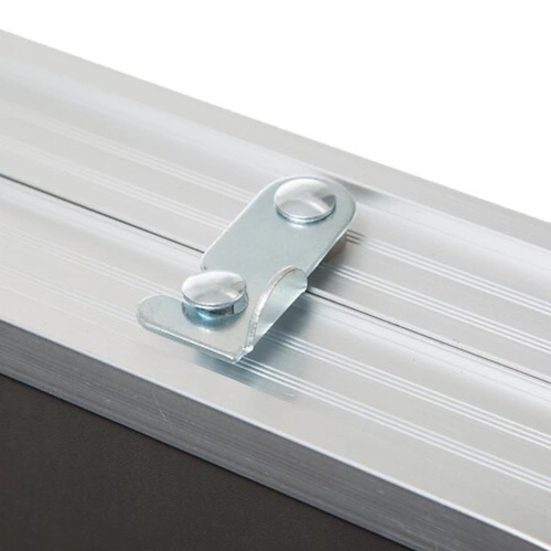 Skládací zahradní a balkonový stůl Otano šedý 60 cm, nastavitelná výška, lehký 5five