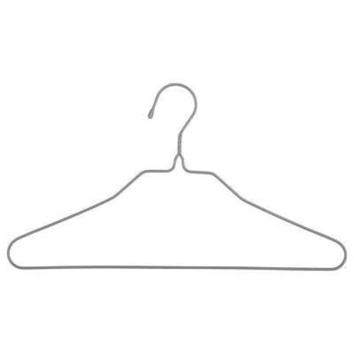 5five simply smart sada 10 kovových ramínek na oblečení do skříně šedá moderní