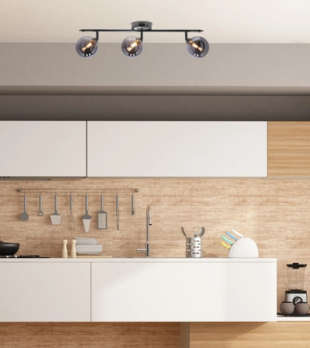 Stropní svítidlo Rodia moderní saténové 3bodové do obýváku a ložnice CANDELLUX