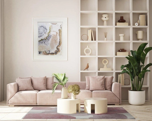 Moderní koberec do obýváku a ložnice Lila Rosa 160x230 protiskluzový snadno čistitelný Carpet Decor