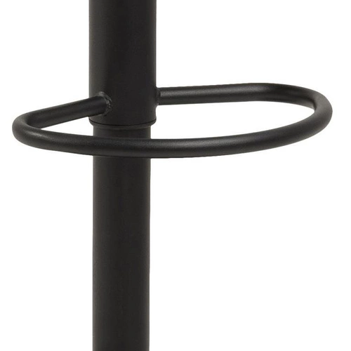 Barová židle Grace hnědá čalouněná otočná s opěrkou výškově nastavitelná do kuchyně moderní 80 cm Actona