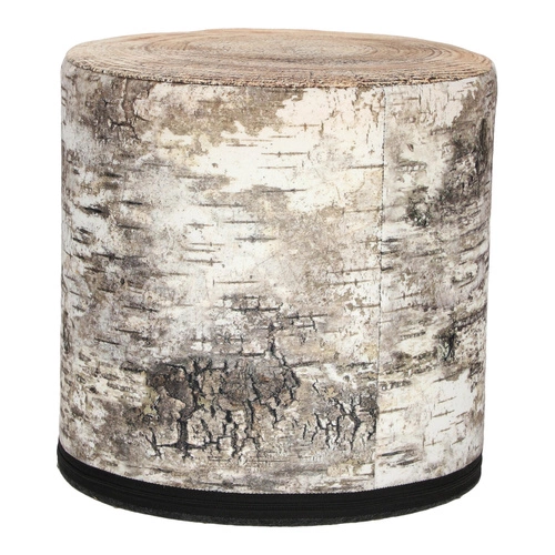 Kulatý taburet Birch Intesi multicolor moderní do obýváku a ložnice z filcu 40 cm