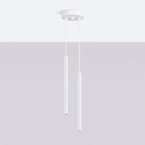 Stropní svítidlo ARCHE 2P bílé moderní do obývacího pokoje a kuchyně od Sollux Lighting