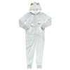 Onesie Owl šedý overal velikost M