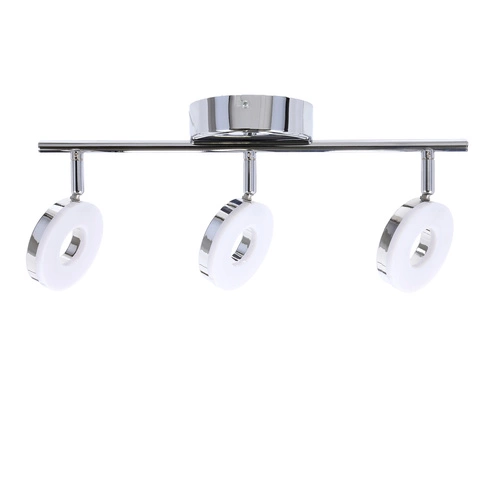 Stropní světelný pásek Thema 3x5W LED chrom