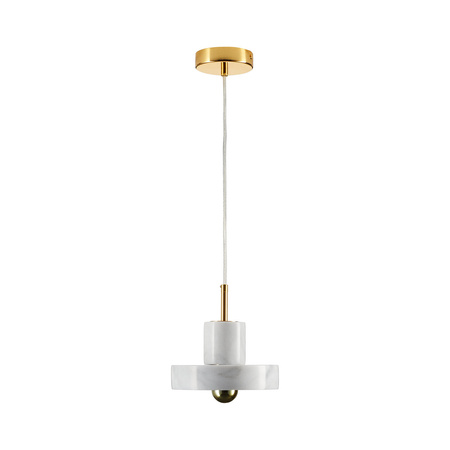 UNIVERSO mramorová zlatá 18 cm závěsná lampa