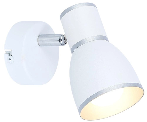 Nástěnná lampa Fido 1x40W E14 bílá+chrom
