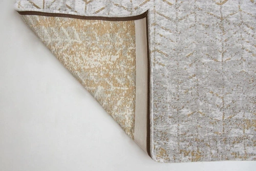 Moderní bavlněný koberec Central Yellow 230x330 obdélníkový do obýváku a ložnice