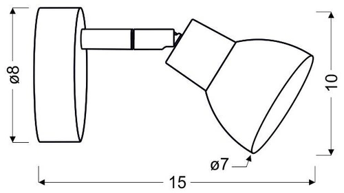 Nástěnné LED svítidlo Roy bílé moderní nastavitelné do ložnice a obývacího pokoje CANDELLUX