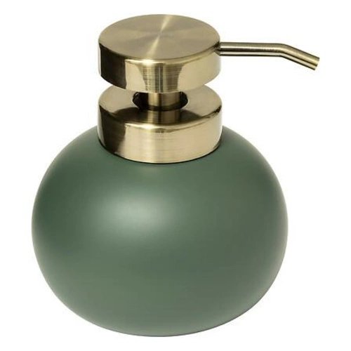 Zelený glamour dávkovač mýdla Duo z polyrézinu do koupelny 5five simply smart
