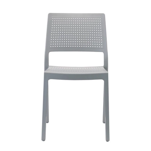 Zahradní stohovatelná židle z plastu šedá Emi SCAB Design moderní snadné čištění