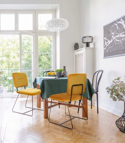 Židle Adele VIC modrá