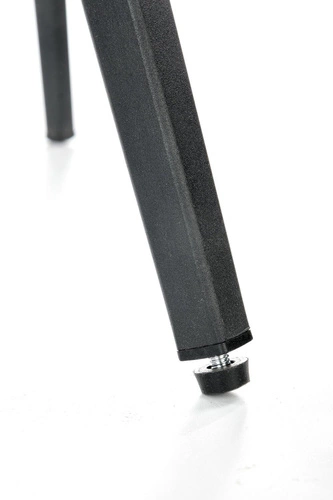 Jídelní židle Hannah šedá čalouněná sametová s područkami moderní Intesi